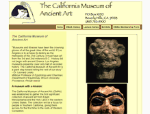 Tablet Screenshot of cmaa-museum.org